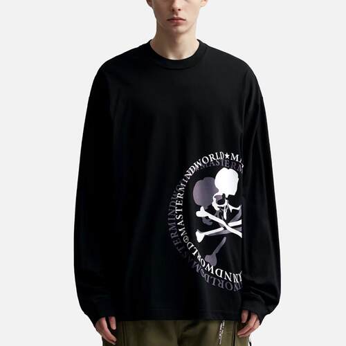 镭射mmj长袖T恤Mastermind男士