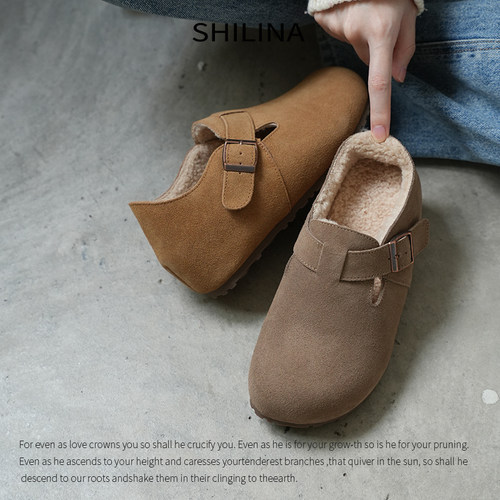 内增高5CM勃肯鞋女2025加绒