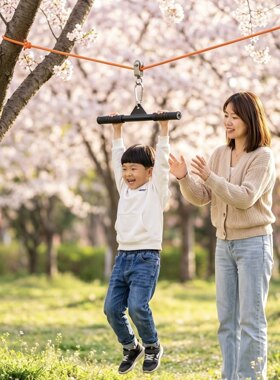 儿童溜索滑索套装室内户外装备