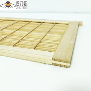 【浙江龙泉】立式隔王板 杉木边框 竹制栅栏 中蜂/意蜂隔皇栅蜂箱