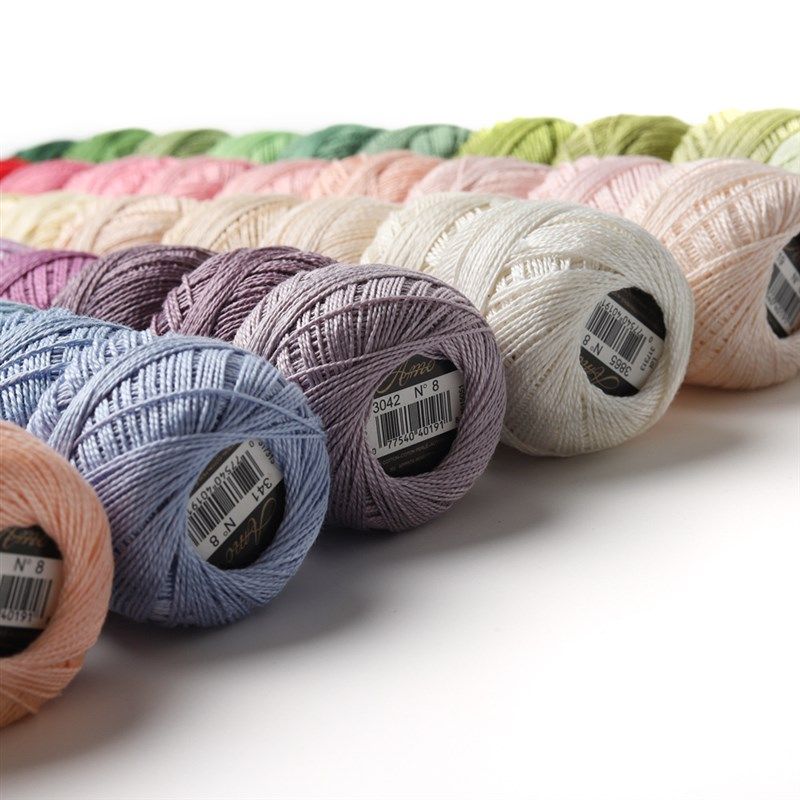 8号蕾丝线手工玩偶手鞠球刺绣埃及长绒珍珠棉个iy5克球 140色,居家布艺,线,淘宝优惠券,粉丝福利购,淘宝优惠卷