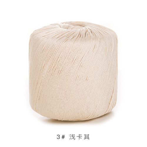 嘉特 3号水苏蕾丝线iy手工编织包包8股丝光棉线钩针衣服