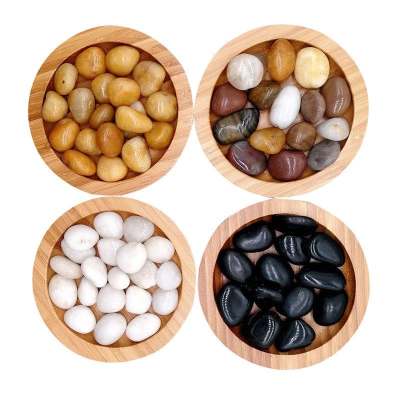 精抛光天然鹅卵石石头雨花石五彩石小石子花卉鱼缸园林铺路石,家居饰品,石雕,淘宝优惠券,粉丝福利购,淘宝优惠卷