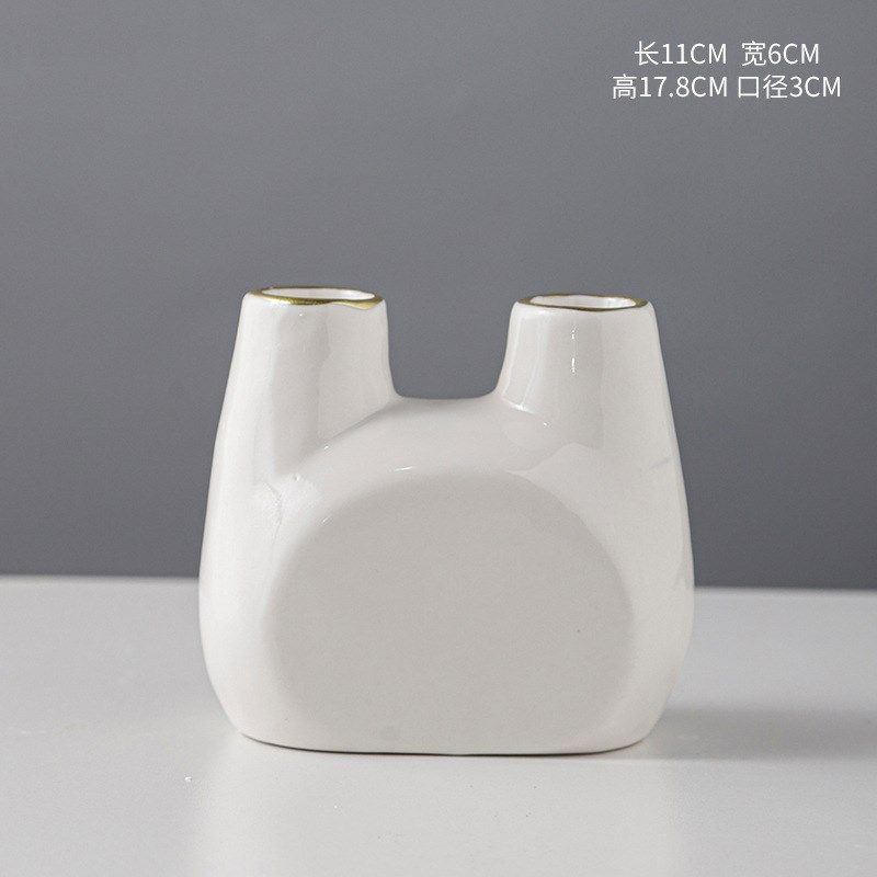 北欧陶瓷烛台工艺品摆件烛光晚餐桌面蜡烛台家用餐桌面创意装饰品,特色手工艺,其他特色工艺品,淘宝优惠券,粉丝福利购,淘宝优惠卷