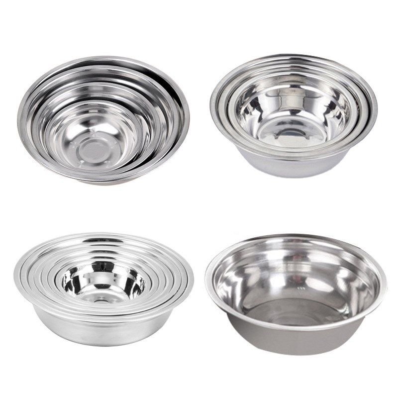 家用不锈钢加厚打蛋和面深盆水果沙拉料理盆学生食堂饭菜汤碗,厨房/烹饪用具,其它烘焙器具,淘宝优惠券,粉丝福利购,淘宝优惠卷