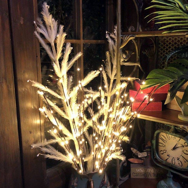 LE彩灯3连枝USB树枝灯房间装饰灯节日灯枝条灯60头花瓶装饰树灯,家装灯饰光源,其它灯具灯饰,淘宝优惠券,粉丝福利购,淘宝优惠卷