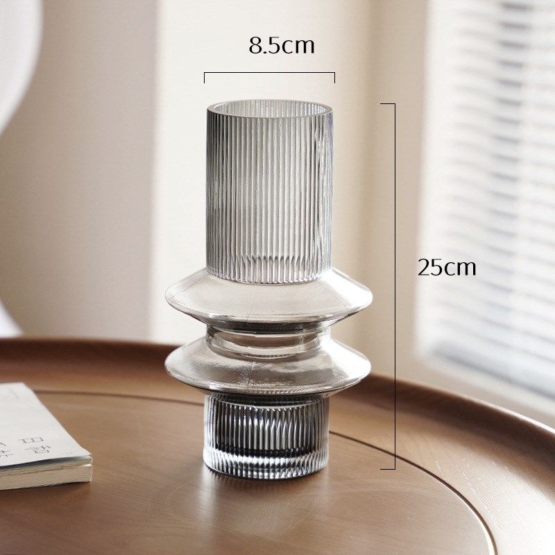 新中式琥珀色飞碟型插花花器客厅茶几玄关摆件品家居透明玻璃花瓶,特色手工艺,其他特色工艺品,淘宝优惠券,粉丝福利购,淘宝优惠卷