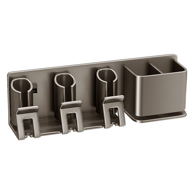 免打孔枪灰卫生间牙杯漱口杯收纳家用壁挂式电动牙刷架,家庭/个人清洁工具,牙刷架/牙具座,淘宝优惠券,粉丝福利购,淘宝优惠卷