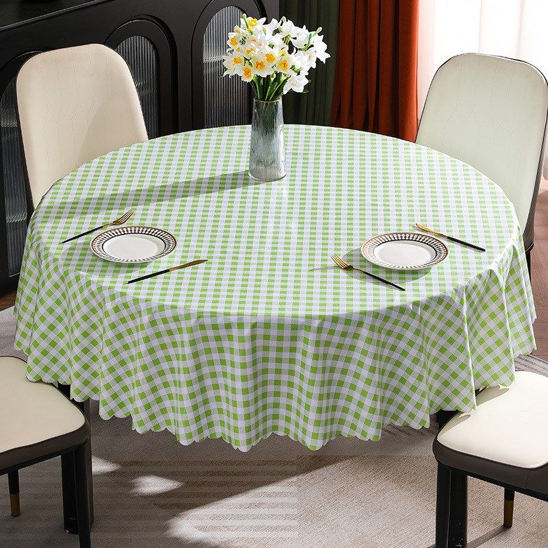 北欧圆桌桌布 防水防油免洗大圆桌圆形家用pvc餐桌布台布桌垫,居家布艺,桌椅脚套/桌脚垫,淘宝优惠券,粉丝福利购,淘宝优惠卷