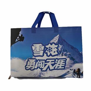 雪花勇闯天涯手提袋礼袋330*24罐啤酒袋雪花啤酒手提袋定制批发