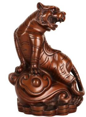 紫铜工艺品生肖虎属虎摆件生日商业礼品开业招财如意老虎