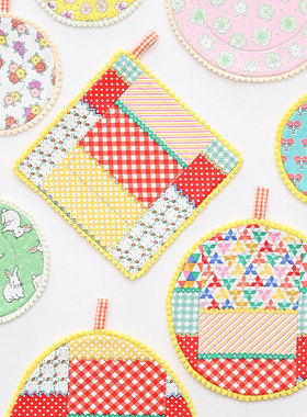 GOING HOME布艺餐桌面防烫餐盘垫子家用厨房耐高温隔热垫大号锅垫