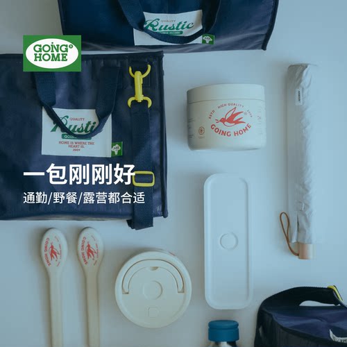 上班族不锈钢筷子勺子套装