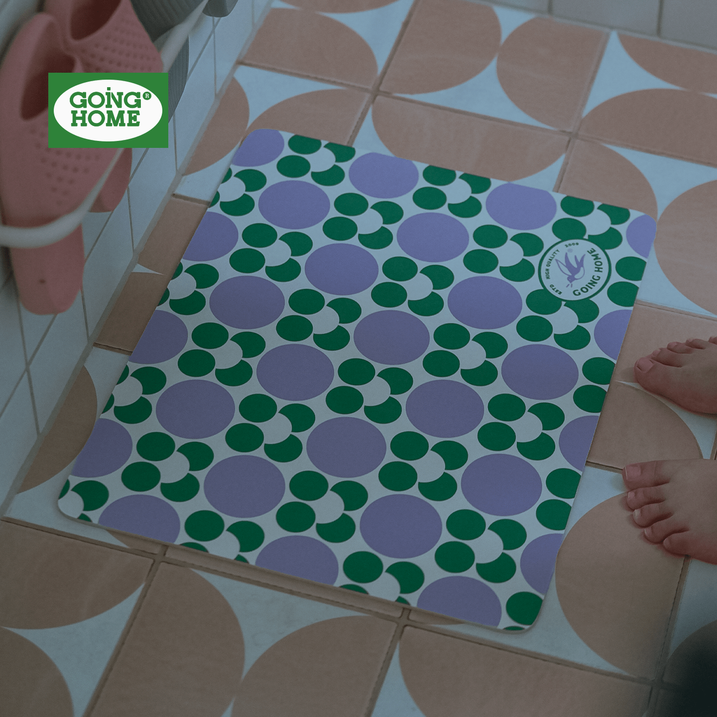 【吸水快干】卫生间进门硅藻泥垫