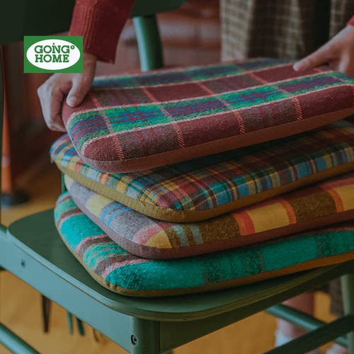 【马蹄形餐椅垫】加厚防滑记忆垫