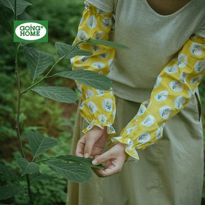 大码袖套防晒宽松夏天防晒袖套纯棉全棉防晒袖套女防紫外线加长