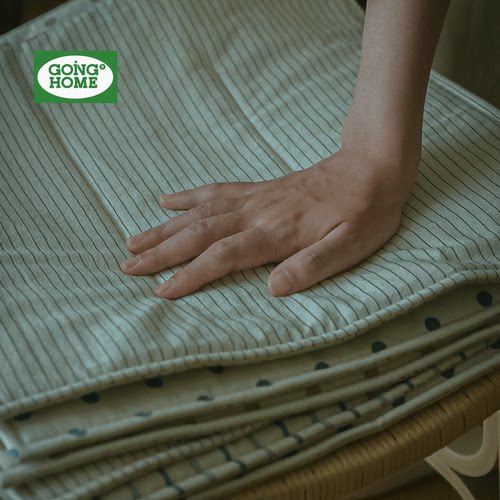 【法式条纹】轻奢防滑的餐椅坐垫