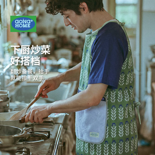 短袖罩衣做顿饭手不湿衣服不脏
