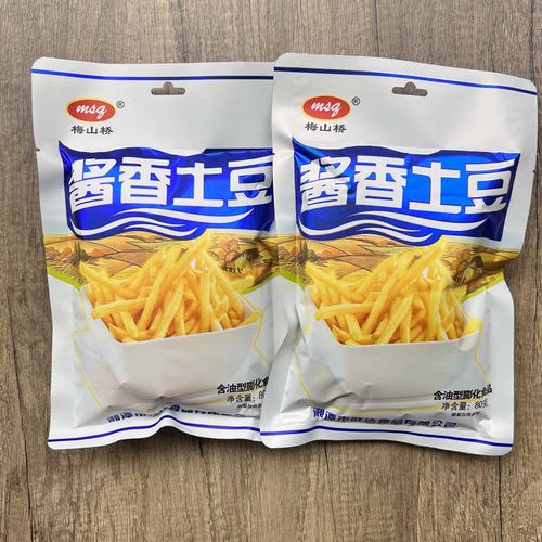 梅山桥酱香土豆膨化零食怀旧小吃