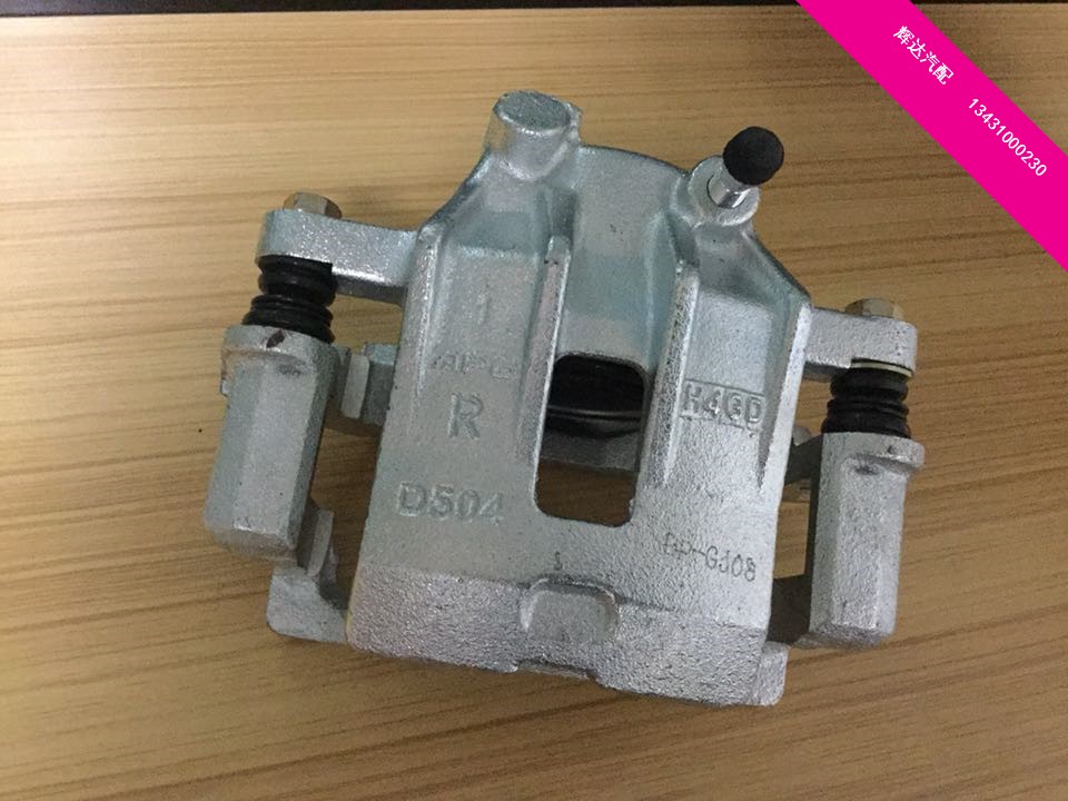 适用郑州日产东风锐琪皮卡D22KA24不带ABS前刹车分泵前制动钳总成