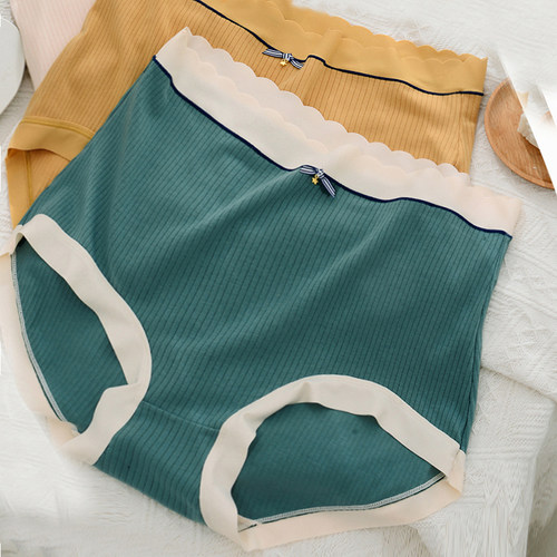 大码内裤女士高腰收腹纯棉200斤