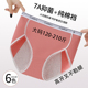 加大码 纯棉生理内裤 高腰女200斤胖mm姨妈防漏月经期高开叉不勒腿