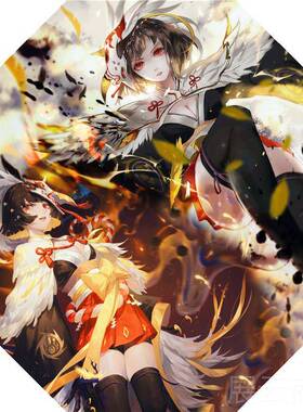 高档阴阳木师周边茨酒吞动漫学生晴伞用伞二次元萤雨草妖刀两姬神