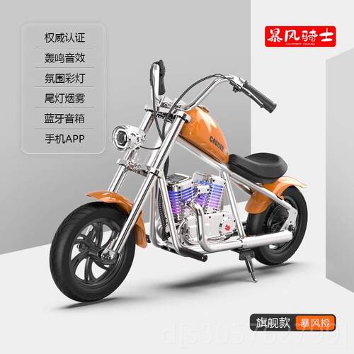 高档暴风骑士儿野童6摩托车电动车越可坐大人两轮具车3男女孩玩一