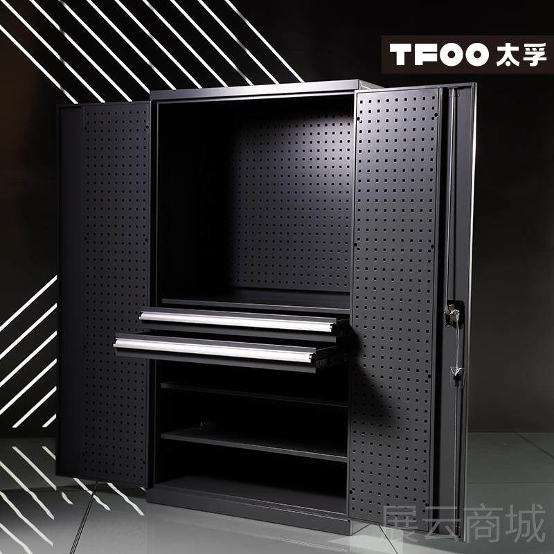 高档柜太孚 工业级重型工具柜 双门多功远能五金工具子开 销德国