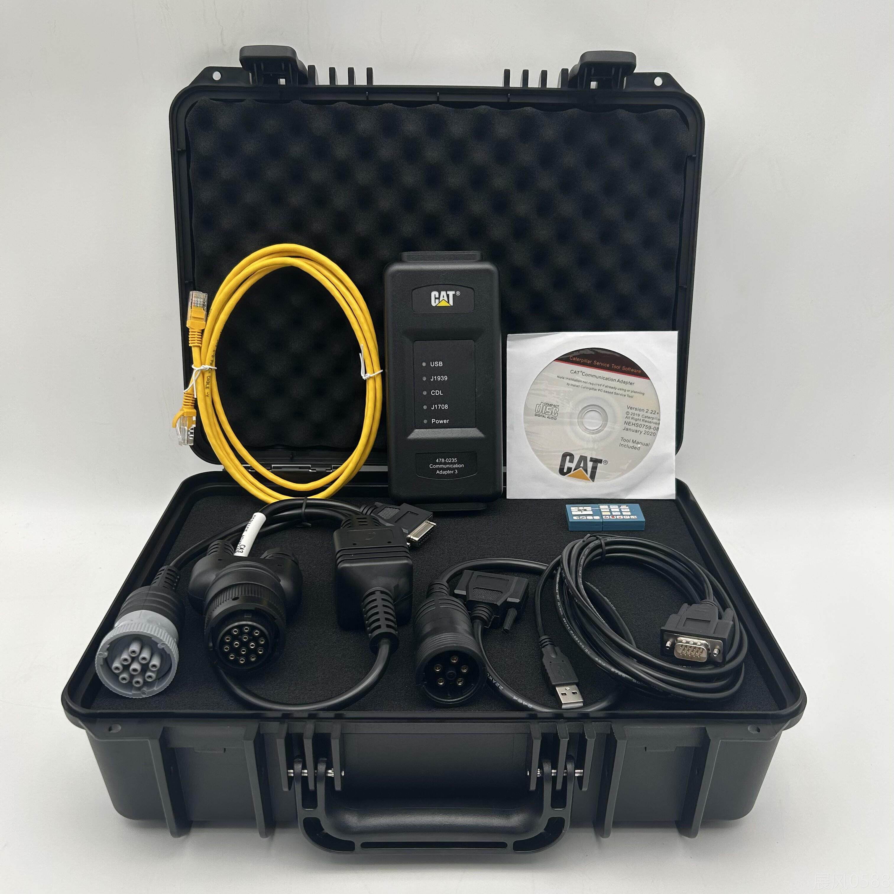 高档卡E检测仪卡特彼勒T设诊断工具ET4工厂版软件故特障检测备