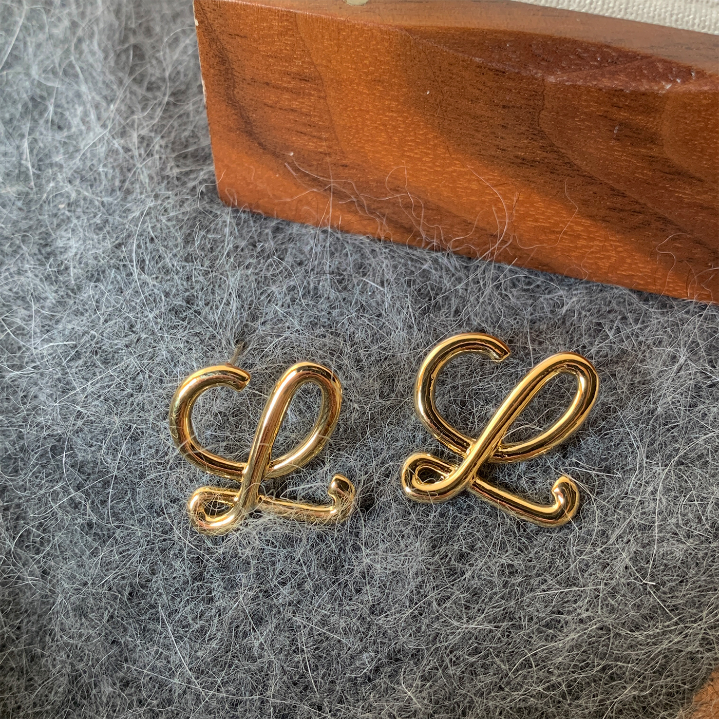 几何金属耳钉夸张高级感耳环