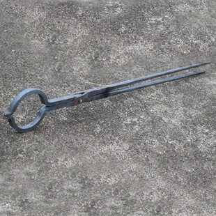 定制锻打狗夹加厚捉捕钳子夹狗抓狗套狗神器一体成型铁夹手持工具