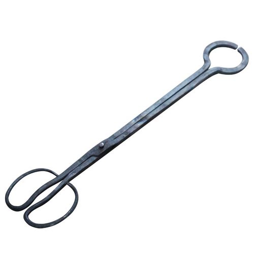 锻打圆口竹鼠夹铁钳子安防工具