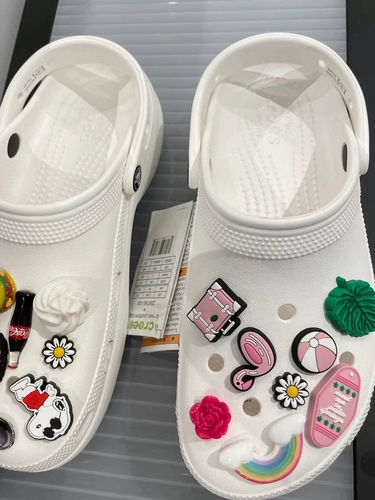 Crocs, кроксы, тапочки в стиле Crocs, пляжная обувь на платформе, (в наличии на складе)