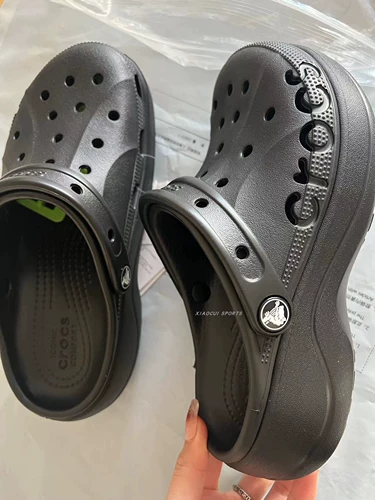 Crocs, кроксы, тапочки в стиле Crocs, пляжная обувь на платформе, (в наличии на складе)