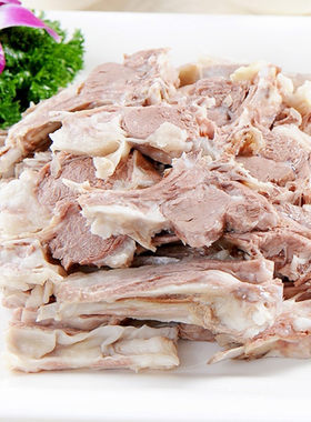 手抓羊肉500g青海食用羊腿生鲜羊排散养熟羊肉草原奶香手把肉新鲜