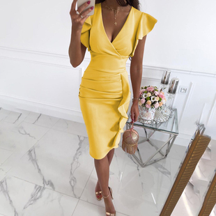 length Dresses For Women Casual Summer Woman Work Dress