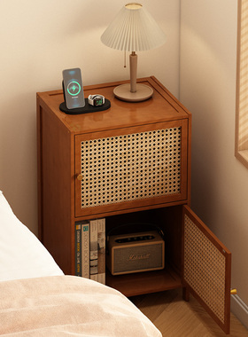 客厅沙发边柜边角几简约小桌子茶几茶台卧室床头柜小方桌置物架子