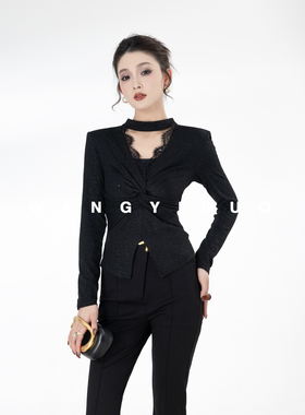 MD依诺【内在秩序】2025冬季款时尚休闲百搭厚款时尚百搭打底上衣