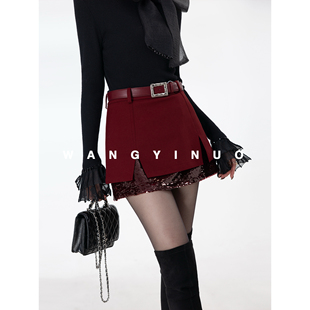 设计感显瘦气质百搭女装 MD依诺 时尚 2025秋冬季 半身裙 昭昭如愿