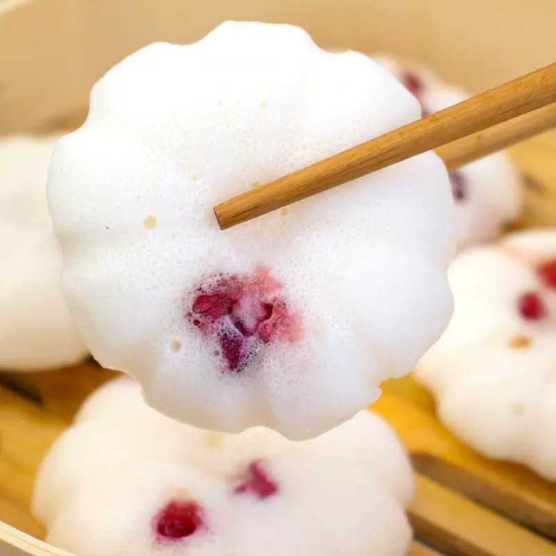 峰仔白色恋人糕点330*14袋/件蔓越莓糯米糕点家用发糕速冻早餐