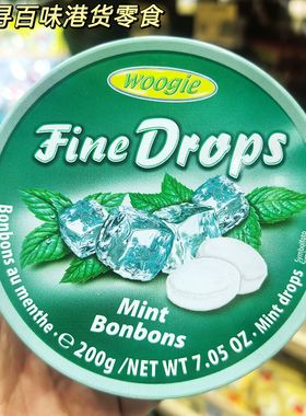 香港代购 德国进口woogie薄荷糖清新口气糖果零食迷你便携薄荷糖