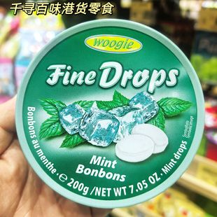 香港代购 德国进口woogie薄荷糖清新口气糖果零食迷你便携薄荷糖