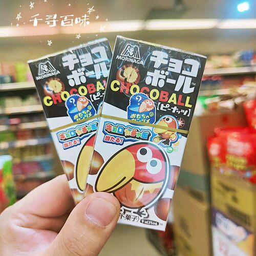 日本进口森永大嘴鸟花生巧克力
