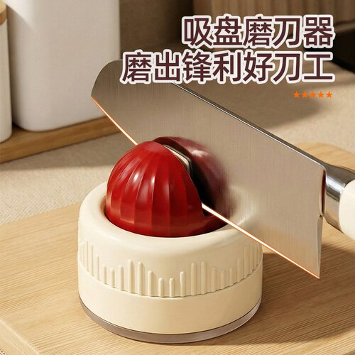 日本进口MUJIE磨刀石吸盘家用