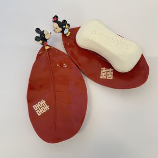 结婚洗漱牙刷皂盒漱口杯一对婚礼红色情侣刷牙杯香皂盒婚庆用品