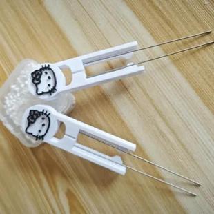 新款三丽鸥双针拼豆笔Hello Kitty拼豆铲镊子拼豆工具拼豆神器