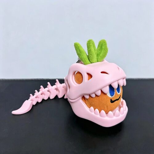 北京鸟巢限定3D打印恐龙头套