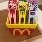 拼豆豆专用笔可爱拼豆笔2.6mm单双针60豆笔镊子工具kitty