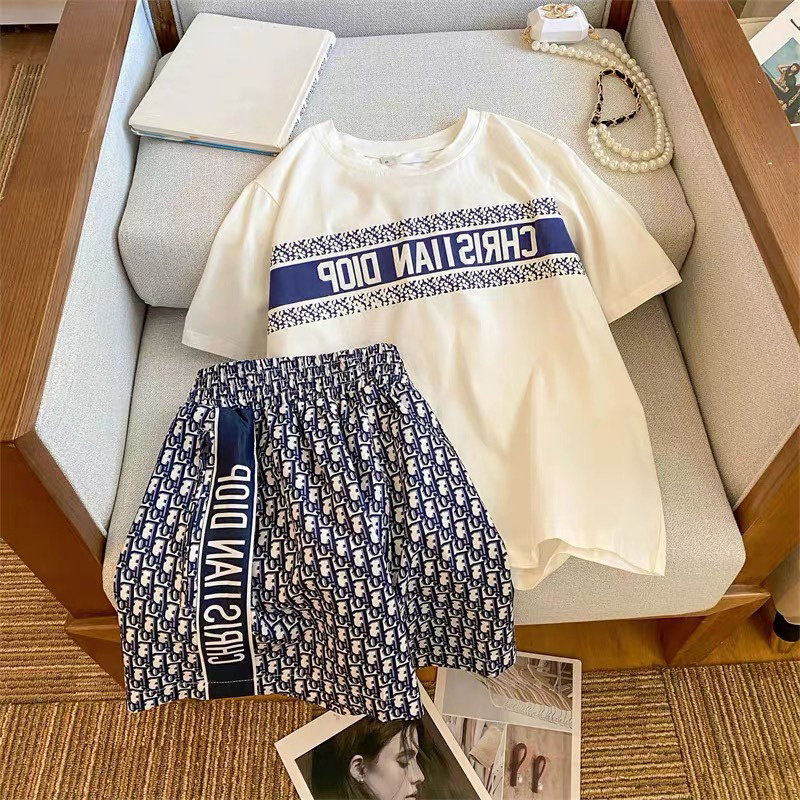 网红炸街运动服套装女夏季两件套图片